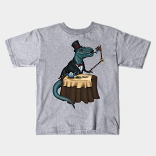 Steampunk Dinosaur #3 Kids T-Shirt